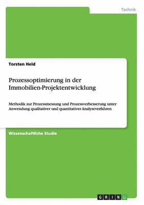 bokomslag Prozessoptimierung in der Immobilien-Projektentwicklung