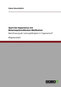 bokomslag Sport bei Hypertonie mit Betarezeptorenblocker-Medikation