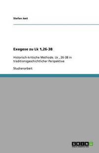 bokomslag Exegese zu Lk 1,26-38