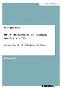 bokomslag Stirner Und Landauer - Das Ungleiche Anarchistische Paar