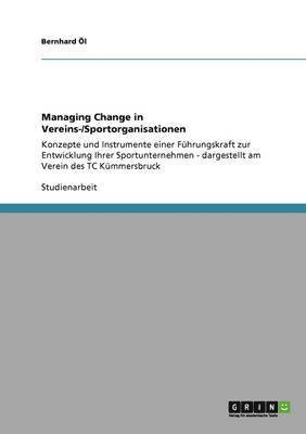 Managing Change in Vereins-/Sportorganisationen 1