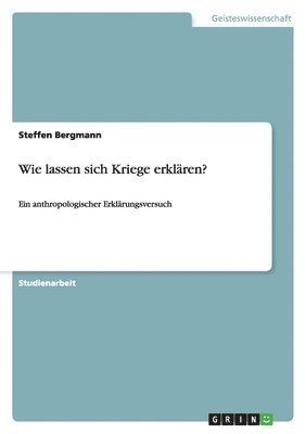bokomslag Wie lassen sich Kriege erklären?