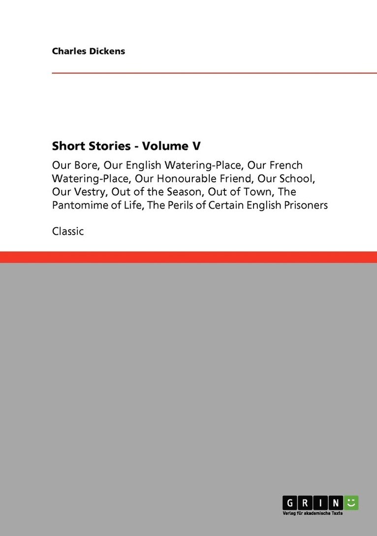 Short Stories - Volume V 1