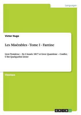 bokomslag Les Misrables - Tome I - Fantine