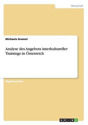 Analyse des Angebots interkultureller Trainings in OEsterreich 1