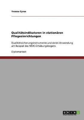 bokomslag Qualitatsindikatoren in stationaren Pflegeeinrichtungen