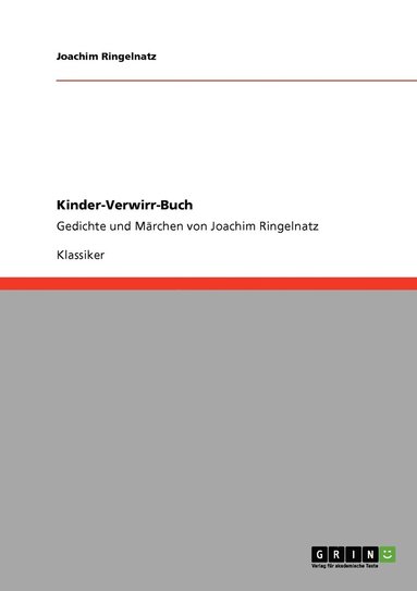 bokomslag Kinder-Verwirr-Buch