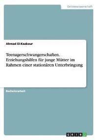 bokomslag Teenagerschwangerschaften. Erziehungshilfen Fur Junge Mutter Im Rahmen Einer Stationaren Unterbringung