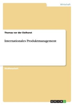 Internationales Produktmanagement