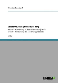 bokomslag Stadterneuerung Prenzlauer Berg