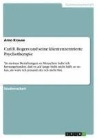 bokomslag Carl R. Rogers Und Seine Klientenzentrierte Psychotherapie