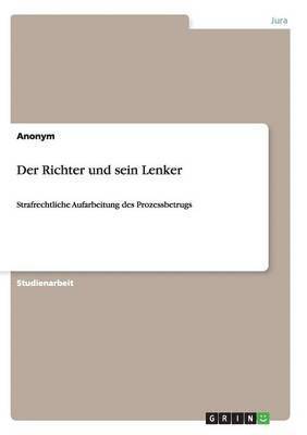 bokomslag Der Richter und sein Lenker