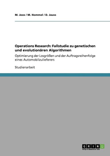 bokomslag Operations Research