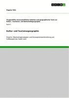 bokomslag Kultur- Und Tourismusgeographie