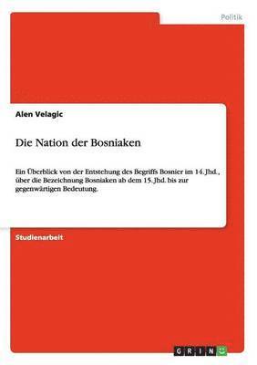 bokomslag Nation der Bosniaken