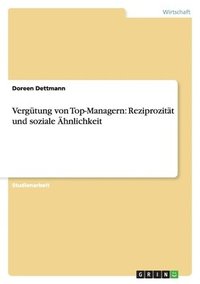 bokomslag Vergütung von Top-Managern