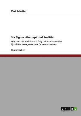 bokomslag Six Sigma. Konzept und Realitat.