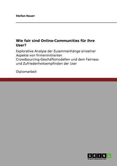 bokomslag Wie fair sind Online-Communities fur ihre User?