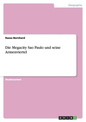 bokomslag Megacity Sao Paulo und seine Armenviertel