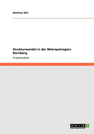 bokomslag Strukturwandel in der Metropolregion Nrnberg