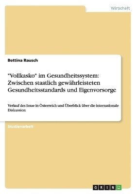 bokomslag &quot;Vollkasko&quot; im Gesundheitssystem