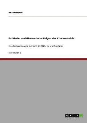 bokomslag Politische und ökonomische Folgen des Klimawandels