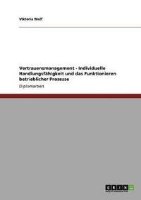 bokomslag Vertrauensmanagement - Individuelle Handlungsfahigkeit Und Das Funktionieren Betrieblicher Prozesse