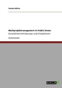 bokomslag Multiprojektmanagement im Public Sector