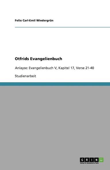 bokomslag Otfrids Evangelienbuch