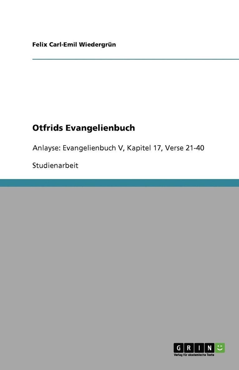 Otfrids Evangelienbuch 1