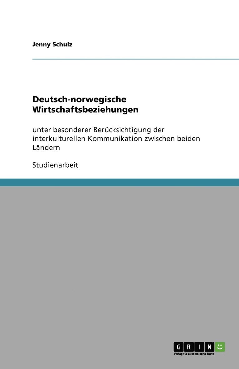Deutsch-norwegische Wirtschaftsbeziehungen