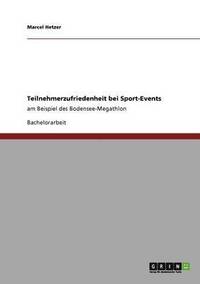 bokomslag Teilnehmerzufriedenheit bei Sport-Events