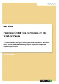 bokomslag Preissensitivitat von Konsumenten als Werbewirkung