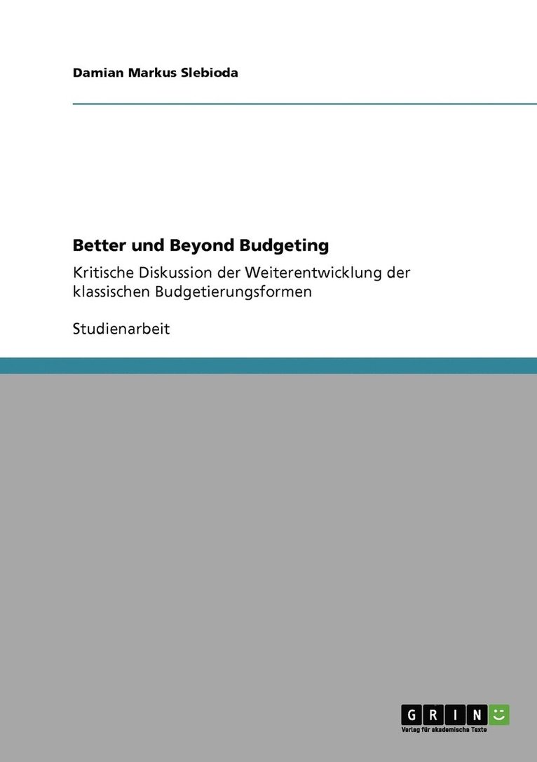 Better und Beyond Budgeting 1