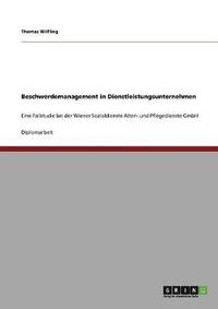 bokomslag Beschwerdemanagement in Dienstleistungsunternehmen