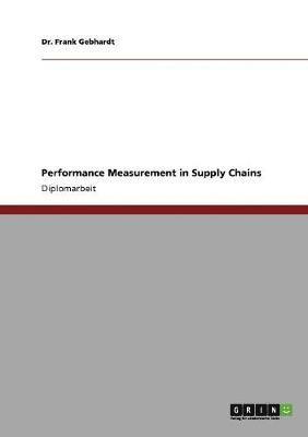 bokomslag Performance Measurement in Supply Chains