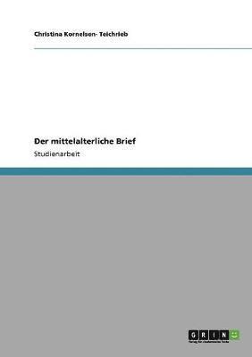 bokomslag Der mittelalterliche Brief