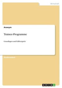 bokomslag Trainee-Programme