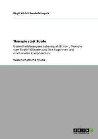 bokomslag Therapie statt Strafe