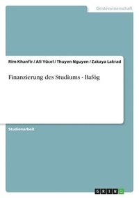 bokomslag Finanzierung des Studiums - Bafg