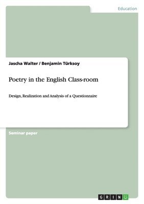 bokomslag Poetry in the English Class-room