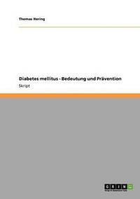 bokomslag Diabetes Mellitus - Bedeutung Und Pravention