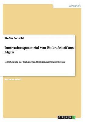 bokomslag Innovationspotenzial von Biokraftstoff aus Algen