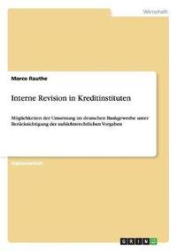 bokomslag Interne Revision in Kreditinstituten