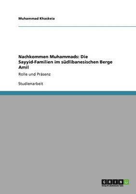 bokomslag Nachkommen Muhammads