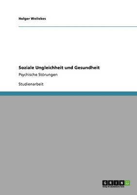 bokomslag Soziale Ungleichheit und Gesundheit