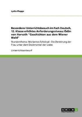 bokomslag Besonderer Unterrichtsbesuch im Fach Deutsch, 12. Klasse erhhtes Anforderungsniveau