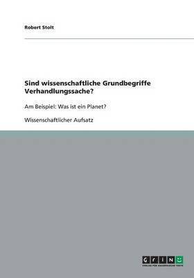 bokomslag Sind wissenschaftliche Grundbegriffe Verhandlungssache?