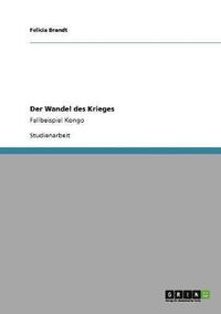 bokomslag Wandel des Krieges