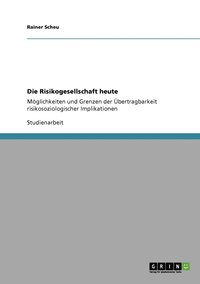bokomslag Risikogesellschaft heute